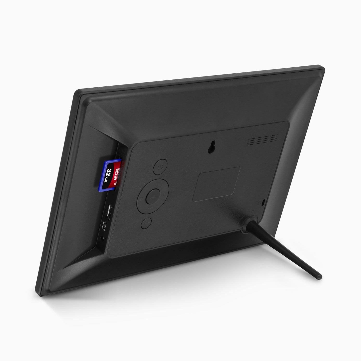 aluratek 10 digital photo frame motion sensor 4gb back