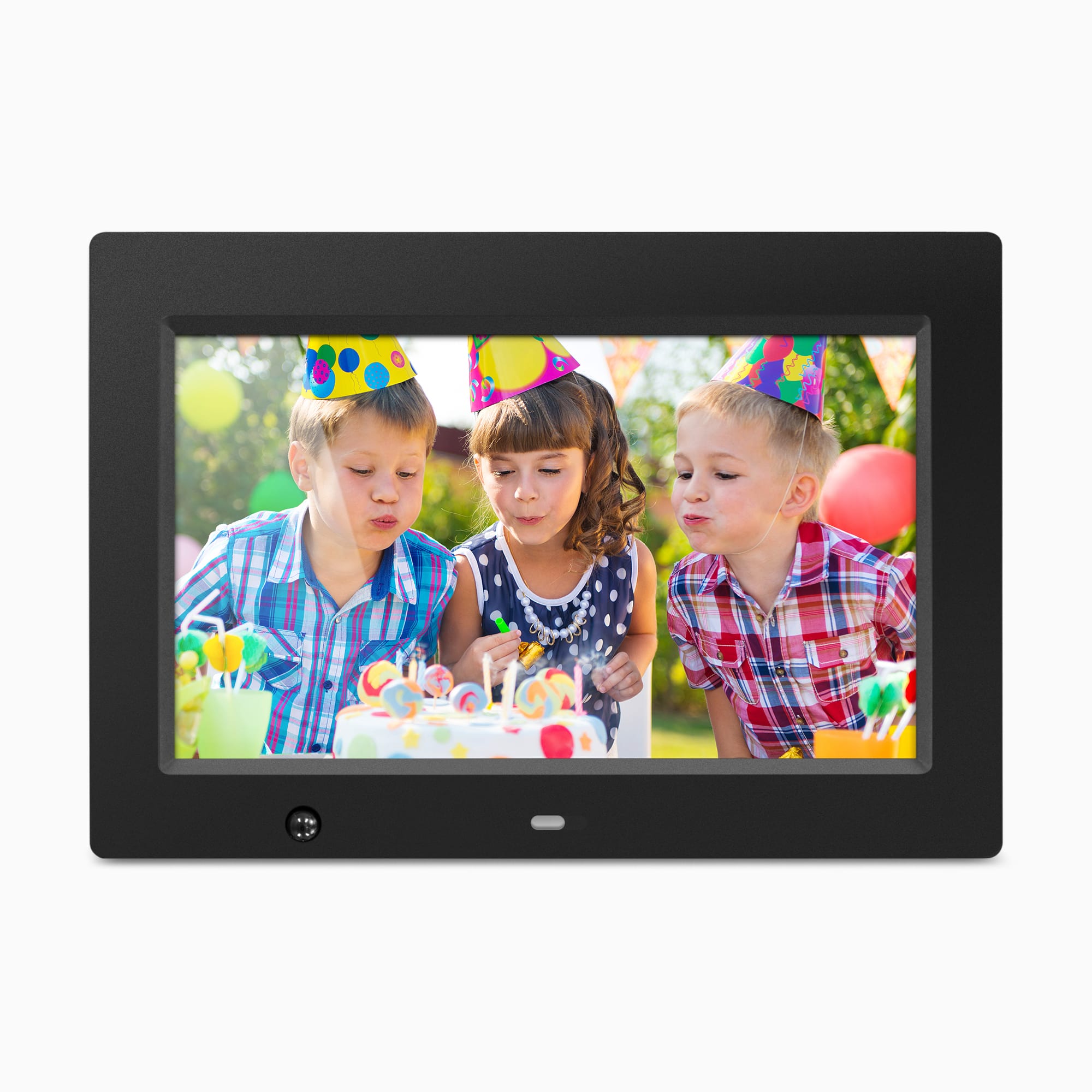 aluratek 10 digital photo frame motion sensor 4gb main