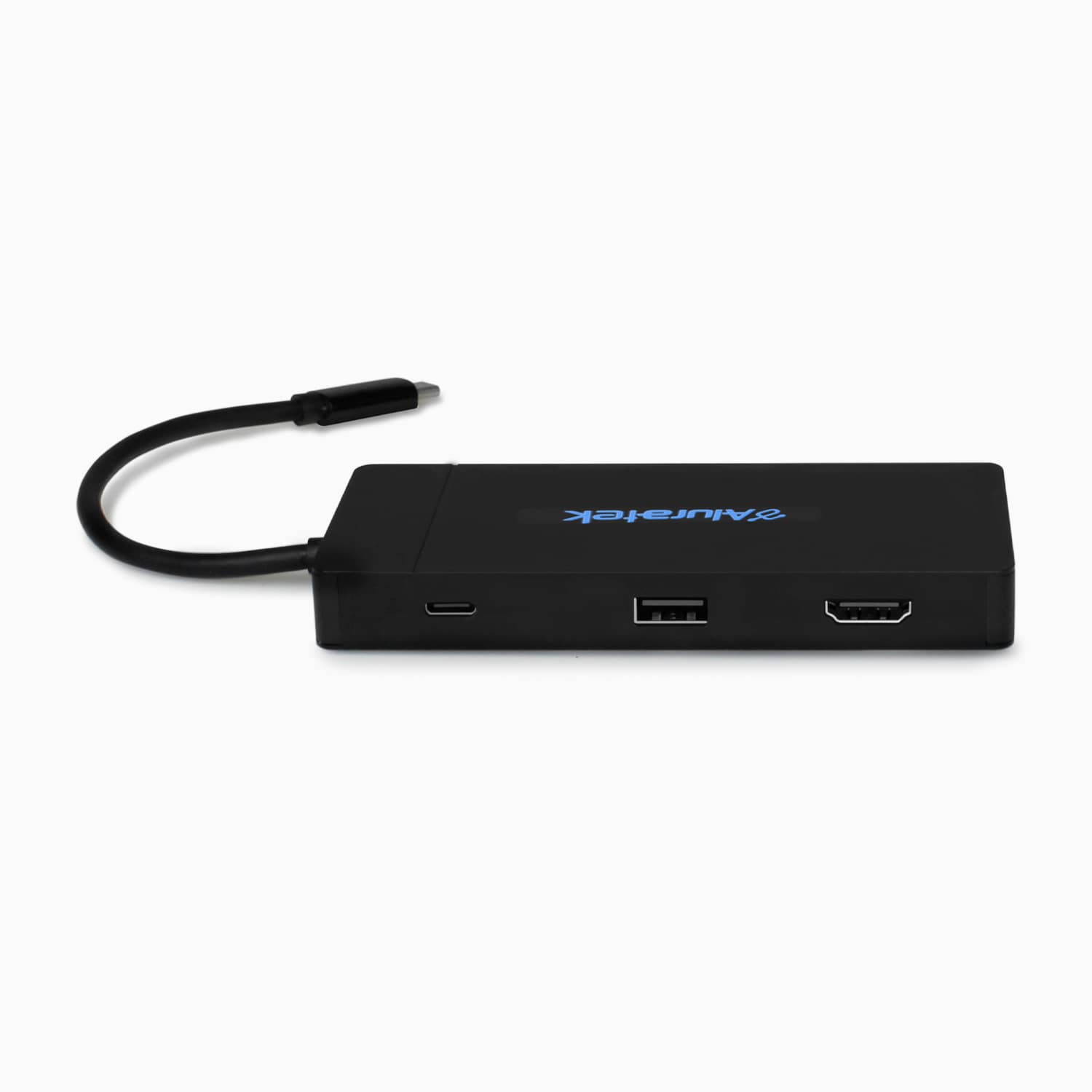 Aluratek 100W multimedia hub front