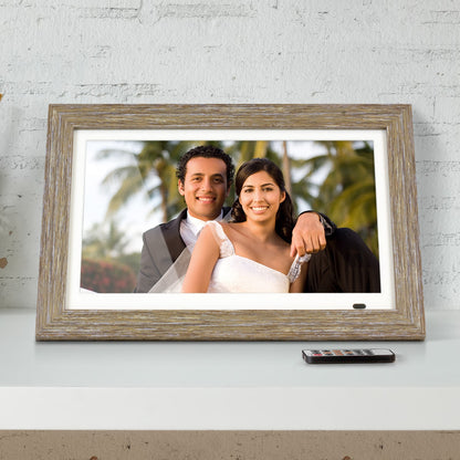 aluratek 13 digital photo frame interchangeable frames environment