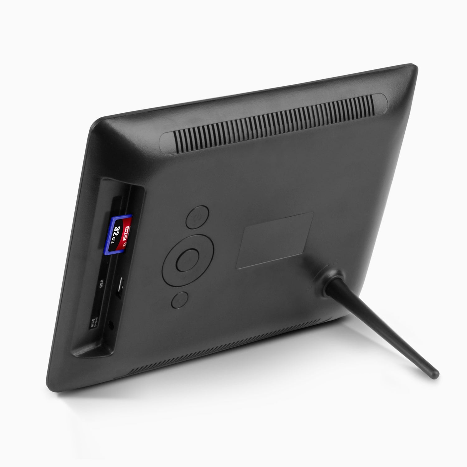 Black of the 8 inch digital photo frame
