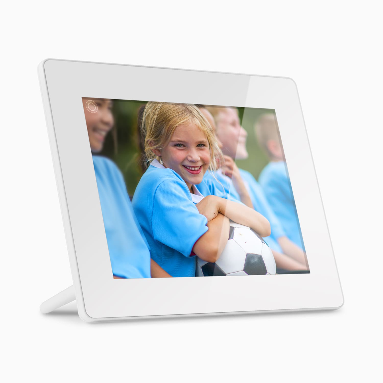 aluratek 8-inch ips touchscreen wifi digital photo frame 16gb hero