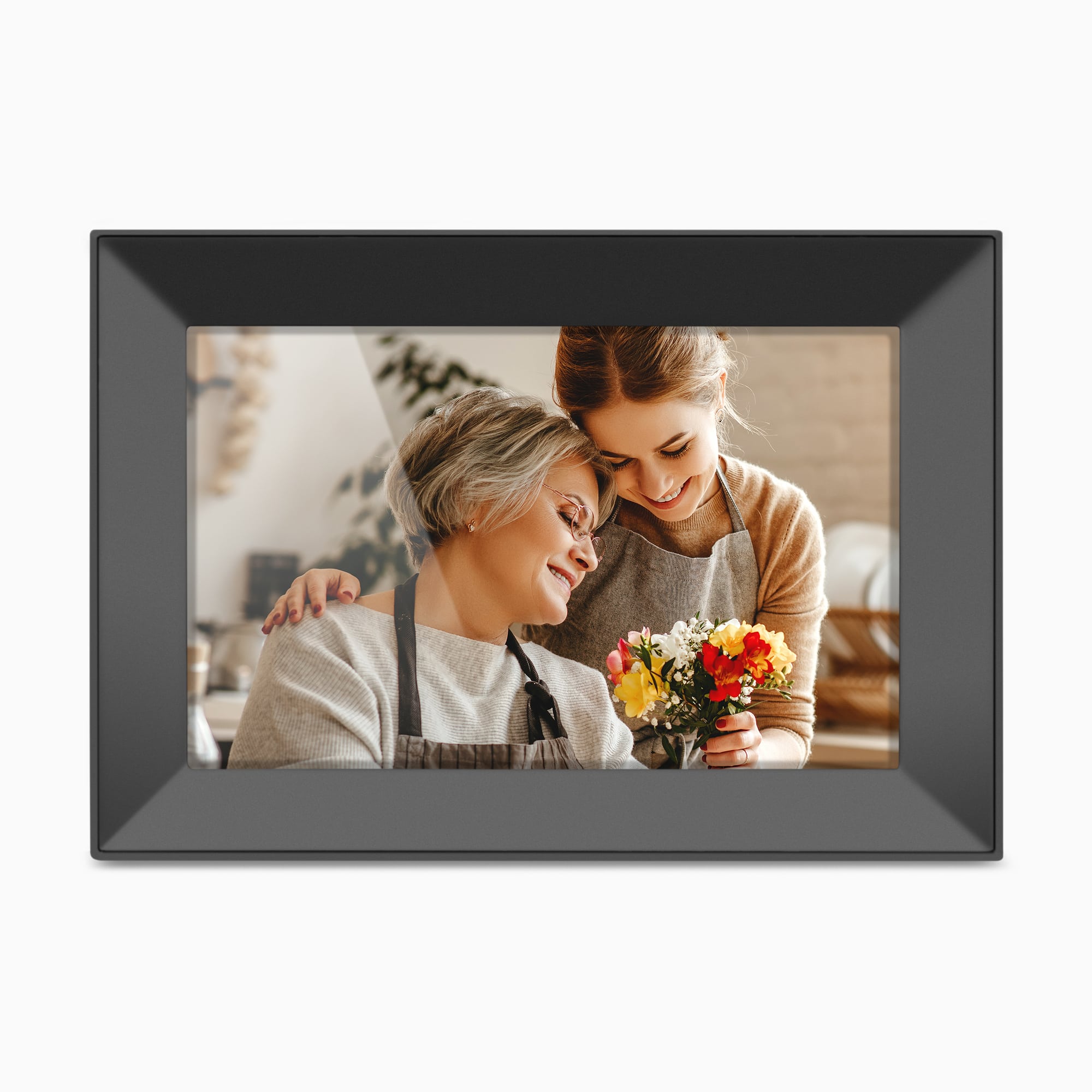 aluratek 8-inch touchscreen wifi digital photo frame auto-rotation 16gb main