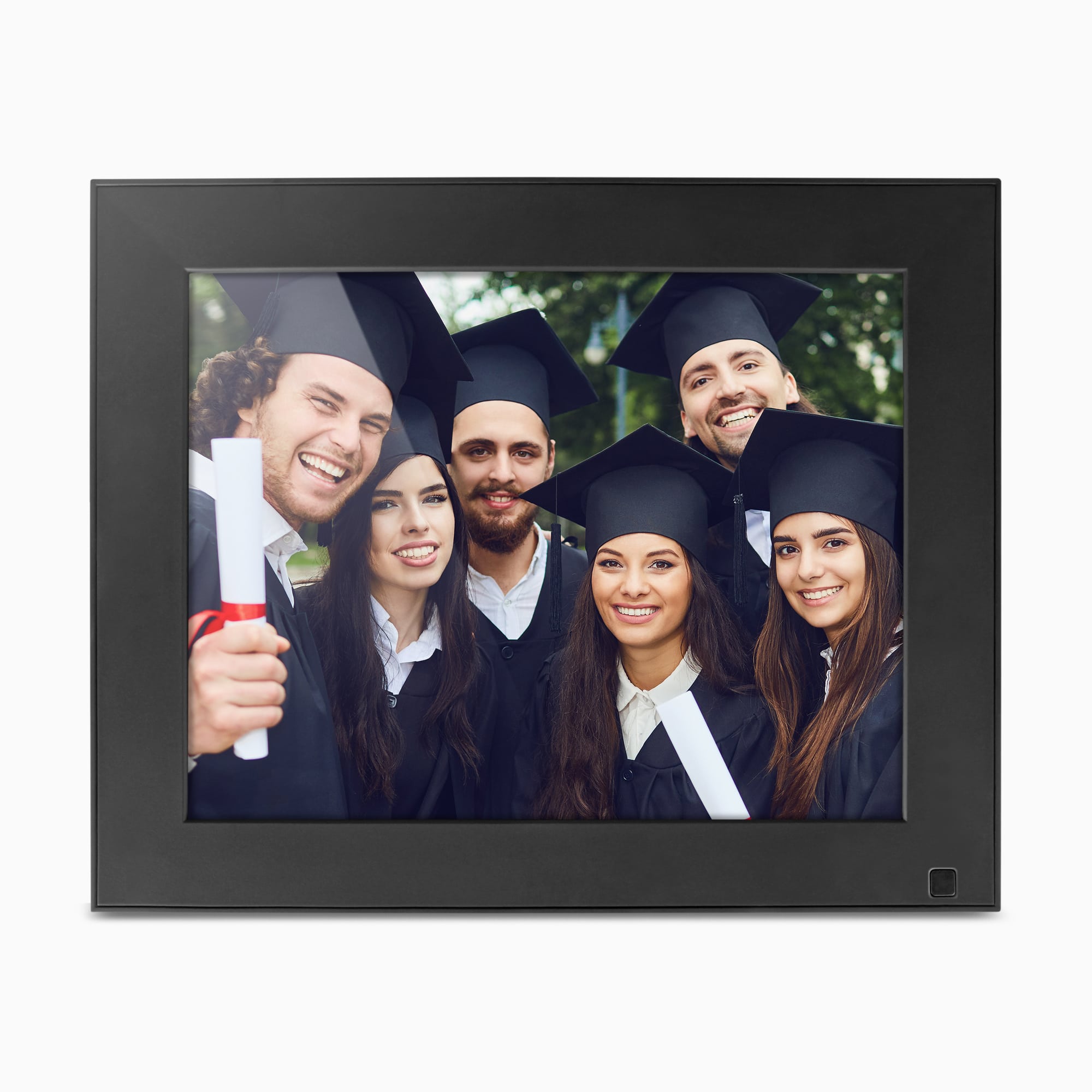 Aluratek 9-inch touchscreen wifi digital photo frame motion sensor 16gb main