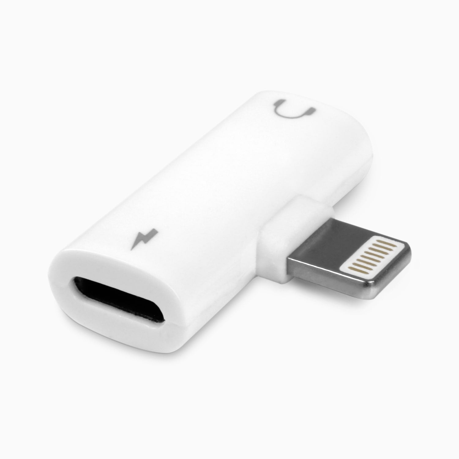 Aluratek Dual-Lightning Adapter for iPhone iPad charger splitter