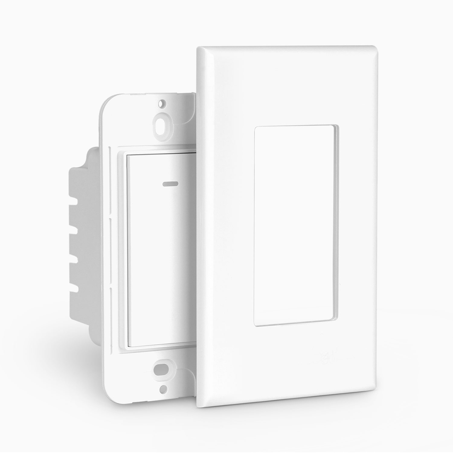 Aluratek eco4life SmartHome WiFi Light Switch Front angle