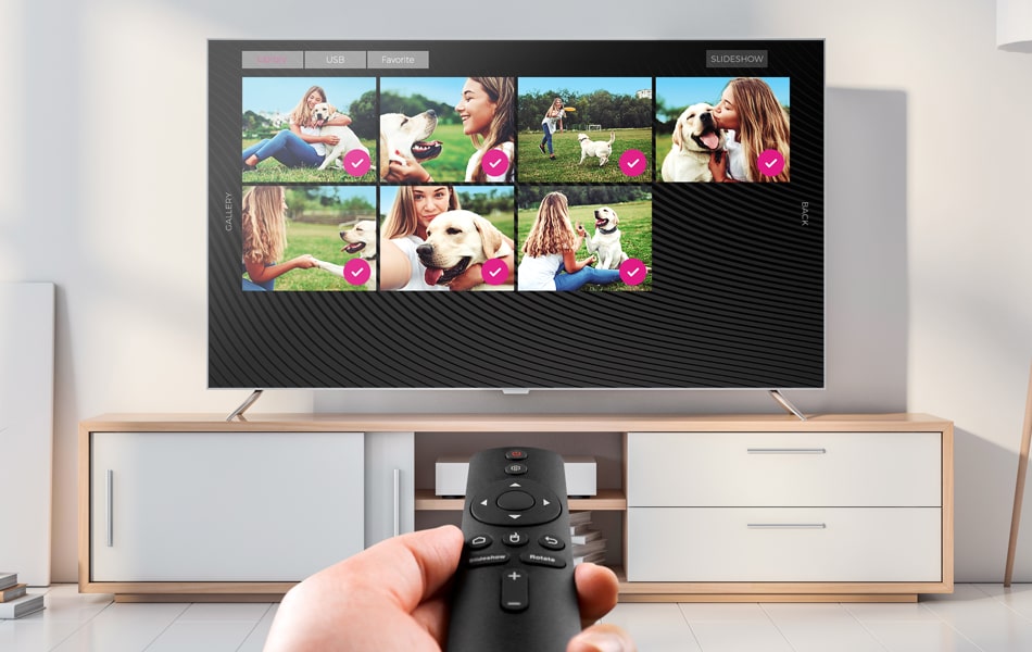 aluratek picstick wireless hdtv viewer remote interface