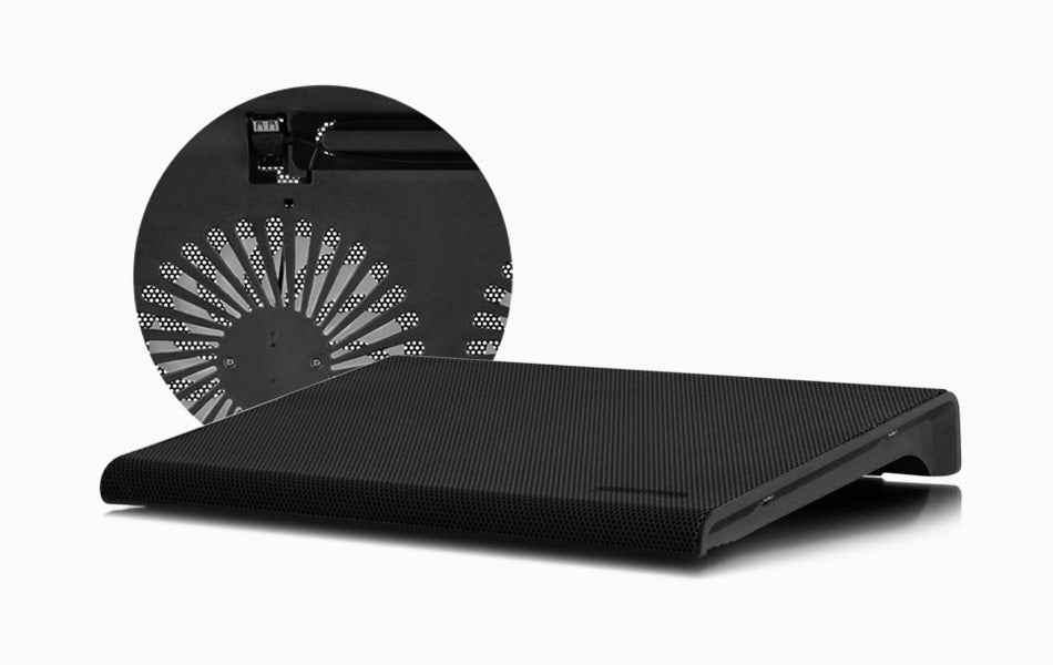 Aluratek Slim USB Laptop Cooling Pad Portable Design