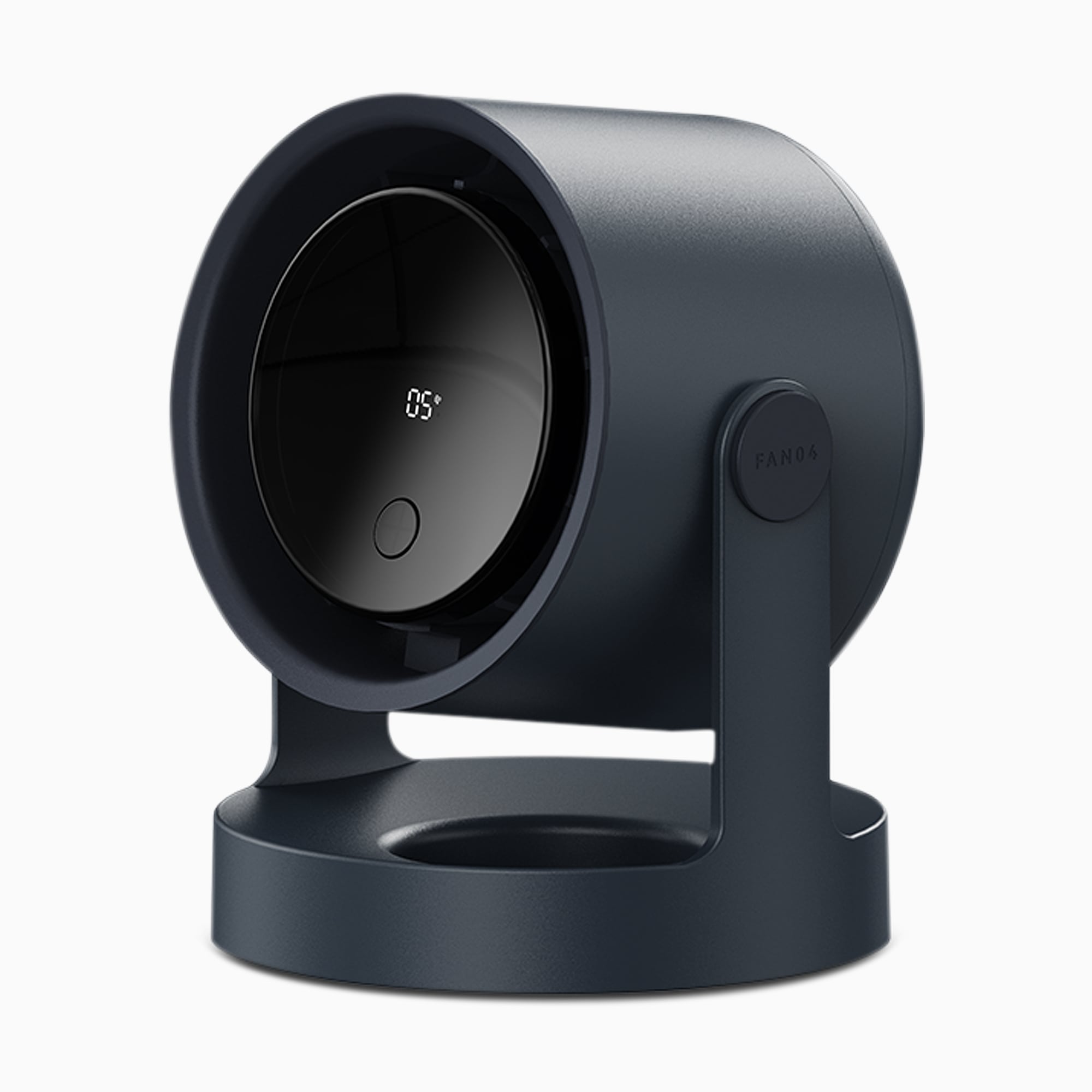 aluratek vortex pro rechargeable desktop fan black main