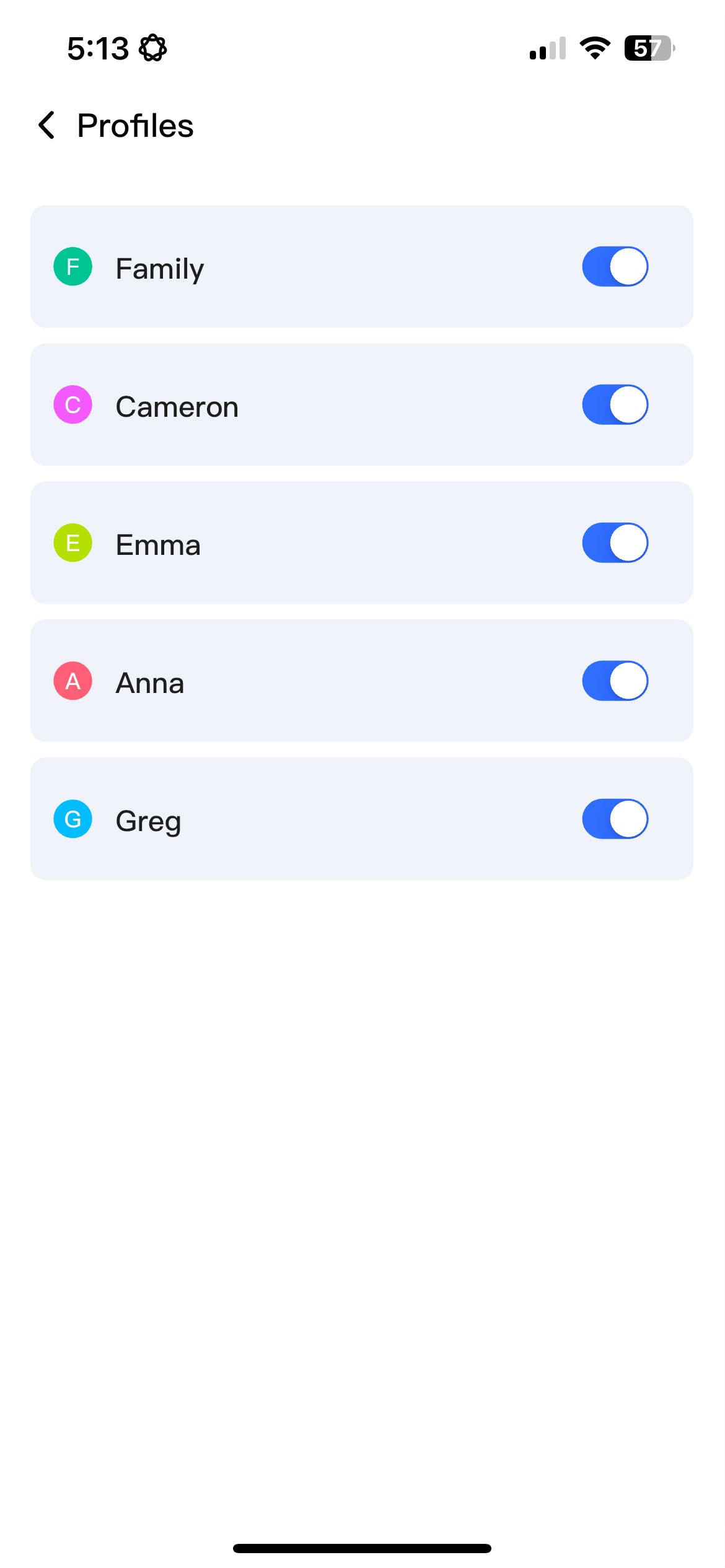 Calendar Frame smartphone profiles