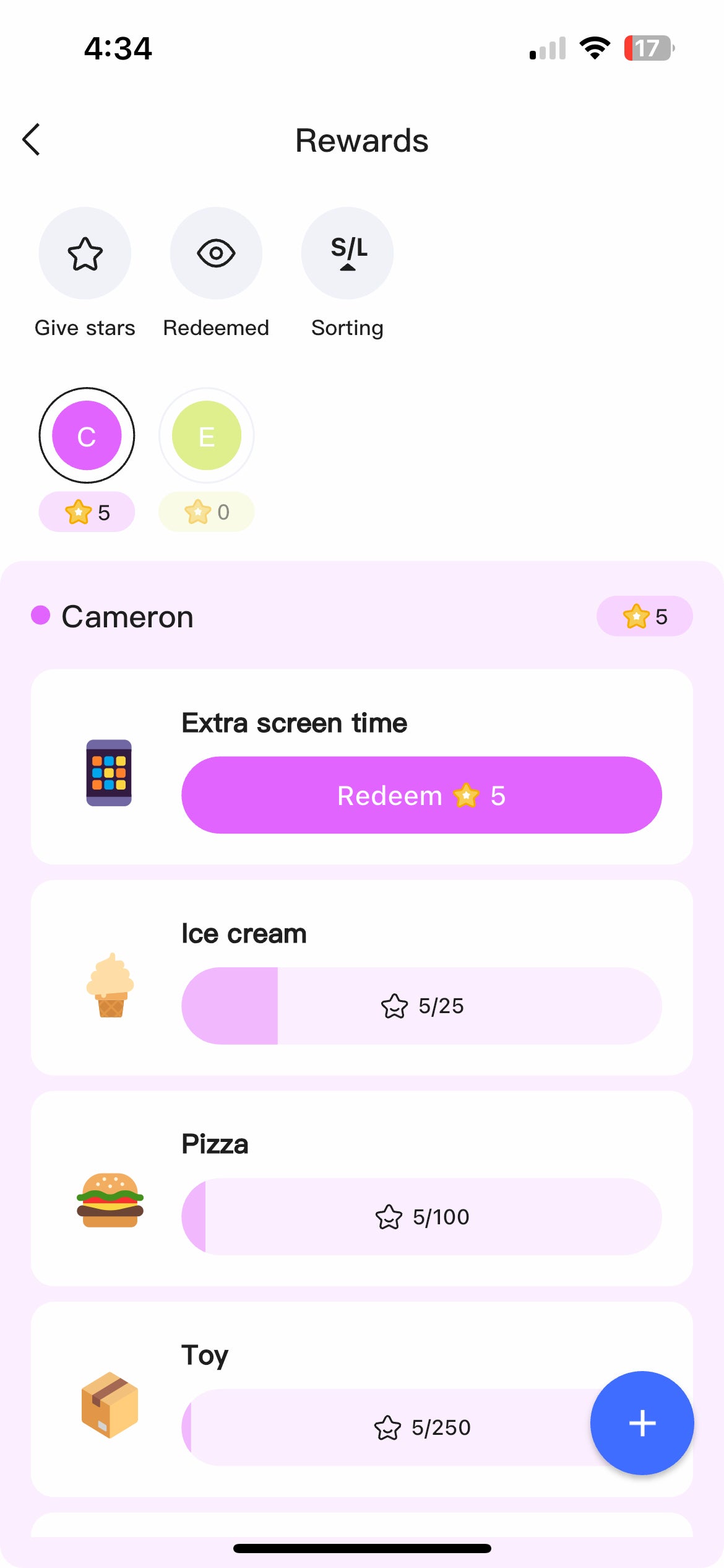 eCalendar Frame Rewards App