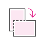 aluratek frame auto-rotation icon