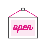 aluratek frame digital signage icon